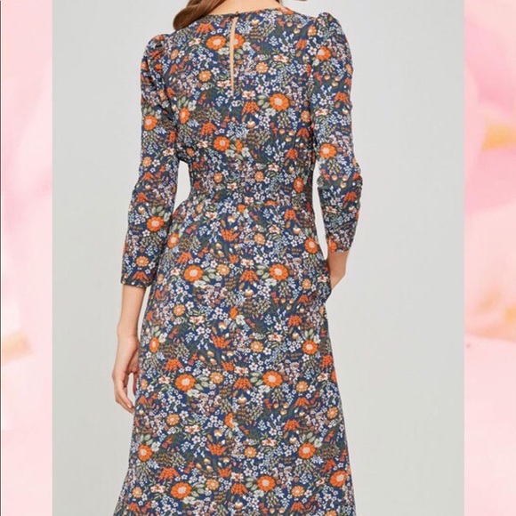 Floral Midi Dress by HaydenLA - Picture 2 of 3